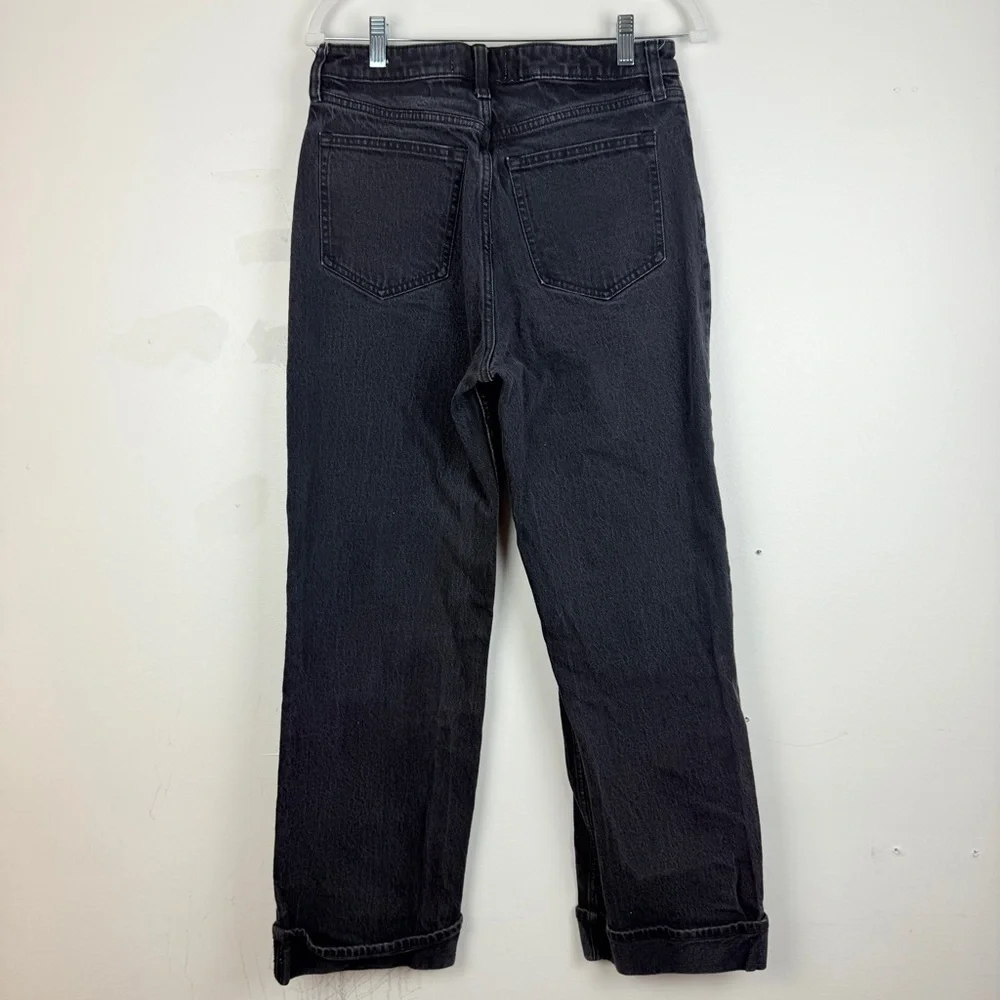 Abercrombie & Fitch 90s Relaxed Mom Jeans Black High Rise Vintage Inspired